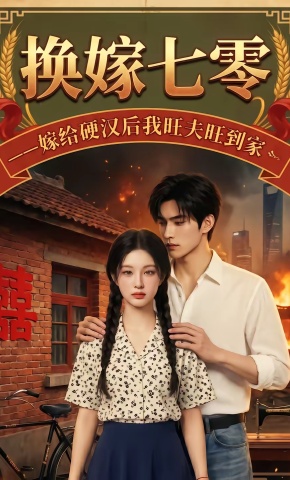 短剧《换嫁七零：嫁给硬汉后我旺夫旺到家》海报