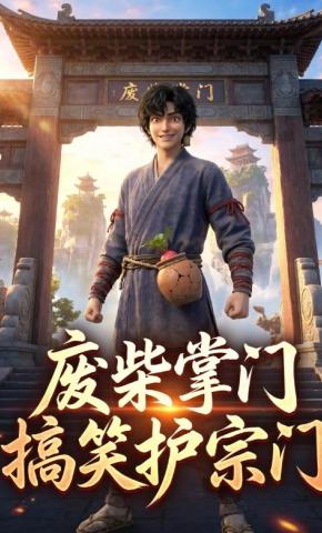 短剧《废柴掌门搞笑护宗门第2季》海报