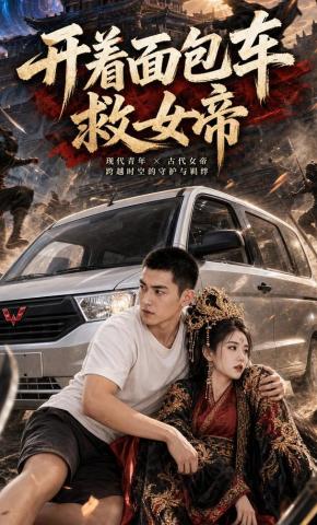 短剧《开着面包车救女帝》海报