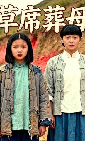 短剧《草席葬母》海报