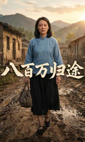 短剧《八百万归途》海报