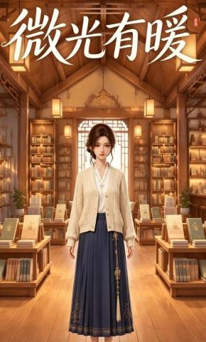 短剧《微光有暖》海报