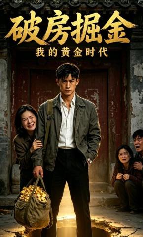 短剧《破房掘金我的黄金时代》海报