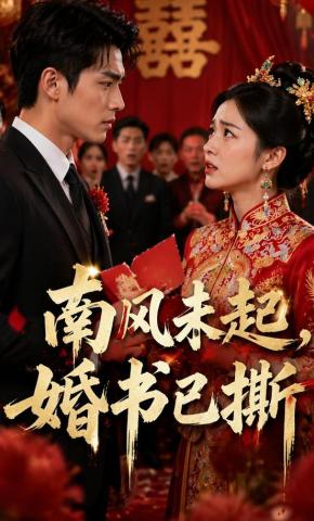短剧《南风未起，婚书已撕》海报