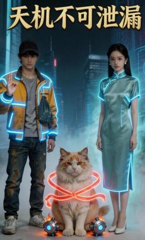 短剧《天机不可泄漏》海报