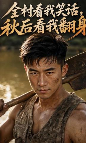 短剧《全村看我笑话，秋后看我翻身》海报