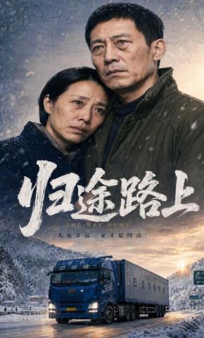 短剧《归途路上》海报