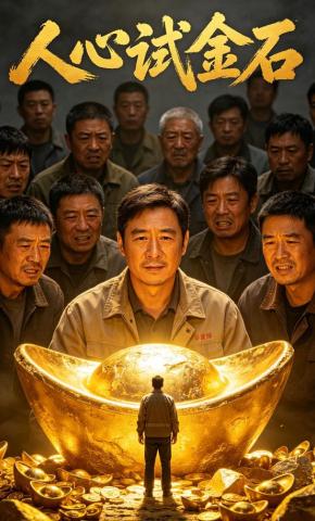 短剧《人心试金石》海报