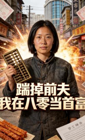 短剧《踹掉前夫我在八零当首富》海报