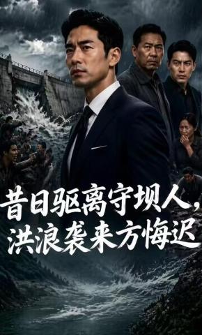 短剧《昔日驱离守坝人，洪浪袭来方悔迟》海报