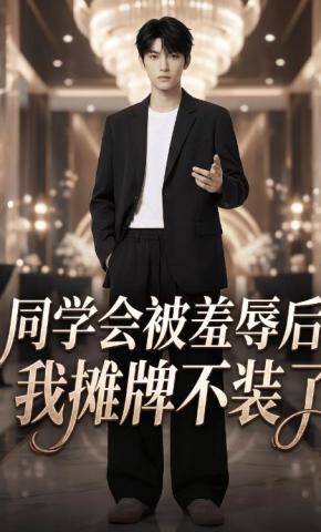 短剧《同学会被羞辱后，我摊牌不装了》海报