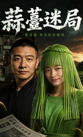 短剧《蒜薹迷局》海报