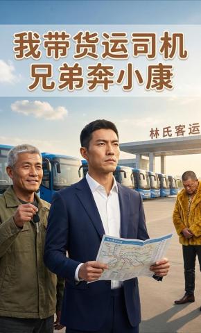 短剧《我带货运司机兄弟奔小康》海报