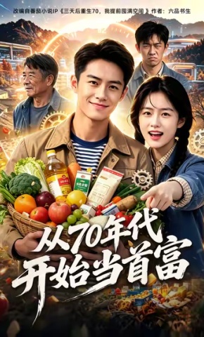 短剧《从70年代开始当首富》海报