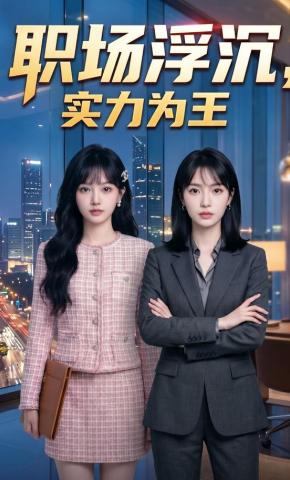 短剧《职场浮沉，实力为王》海报