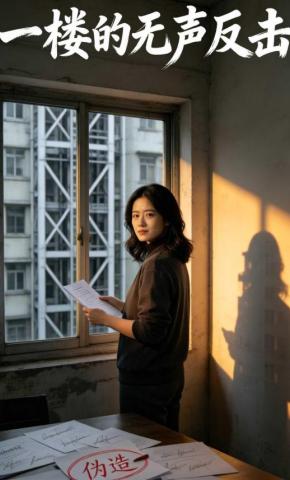 短剧《一楼的无声反击》海报