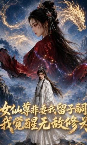 短剧《女仙尊非要我留子嗣，我觉醒无敌修为》海报