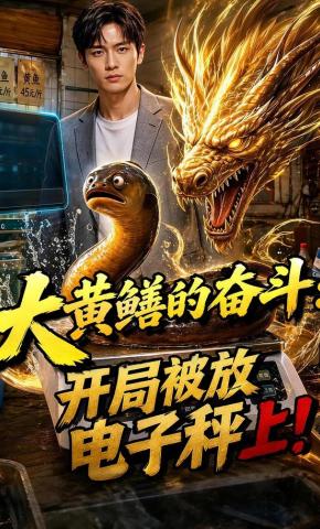 短剧《大黄鳝的奋斗，开局被放电子秤上！》海报