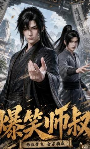 短剧《爆笑师叔》海报