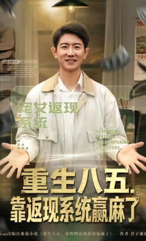 短剧《重生八五，靠返现系统赢麻了》海报