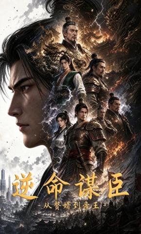 短剧《逆命谋臣：从赘婿到帝王》海报
