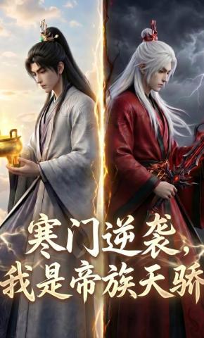 短剧《寒门逆袭，我是帝族天骄》海报