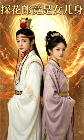短剧《探花郎竟是女儿身》海报