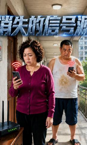 短剧《消失的信号源》海报
