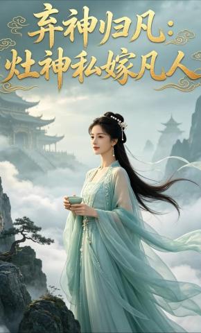 短剧《弃神归凡：灶神私嫁凡人》海报