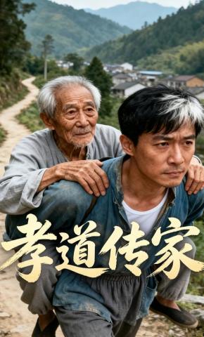 短剧《孝道传家》海报