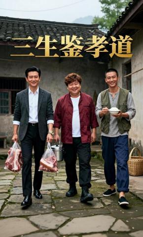 短剧《三生鉴孝道》海报