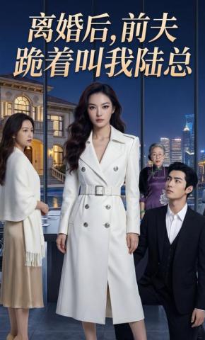 短剧《离婚后，前夫跪着叫我陆总》海报