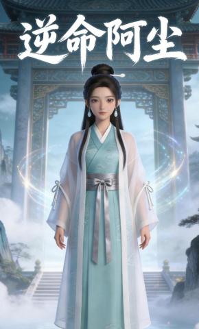 短剧《逆命阿尘》海报