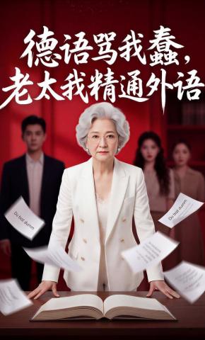 短剧《德语骂我蠢，老太我精通外语》海报