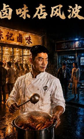 短剧《卤味店风波》海报