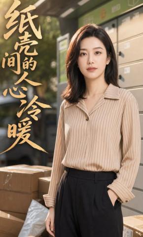 短剧《纸壳间的人心冷暖》海报