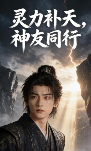 短剧《灵力补天，神友同行》海报