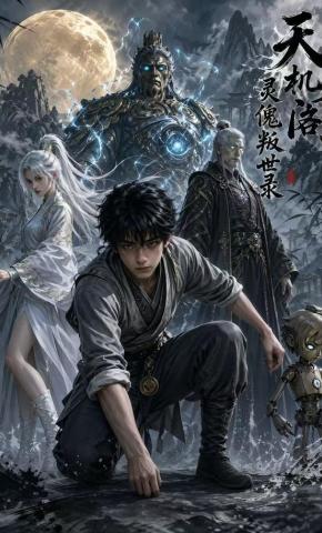 短剧《天机阁灵傀叛世录》海报
