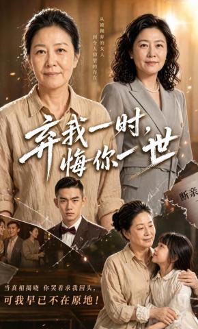 短剧《弃我一时，悔你一世》海报