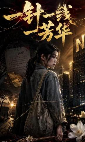 短剧《一针一线一芳华》海报