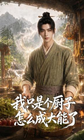 短剧《我只是个厨子怎么成大能了》海报