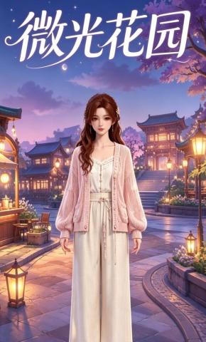 短剧《微光花园》海报