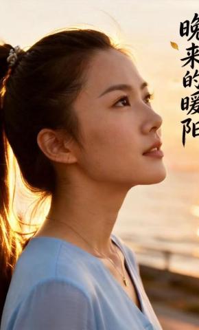 短剧《晚来的暖阳》海报