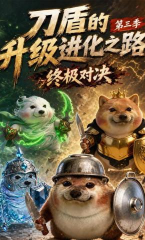 短剧《刀盾的升级进化之路第三季》海报