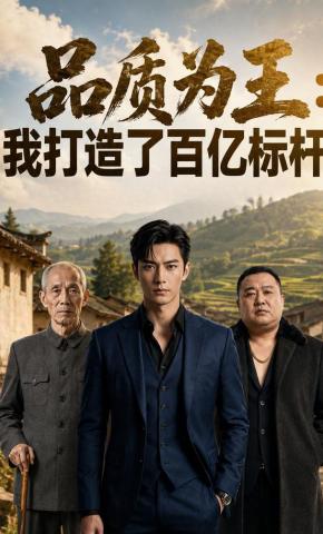 短剧《品质为王：我打造了百亿标杆》海报
