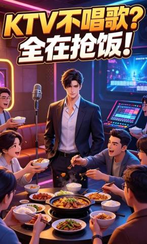 短剧《KTV不唱歌？全在抢饭！》海报