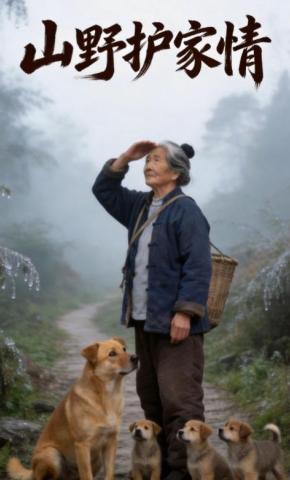 短剧《山野护家情》海报