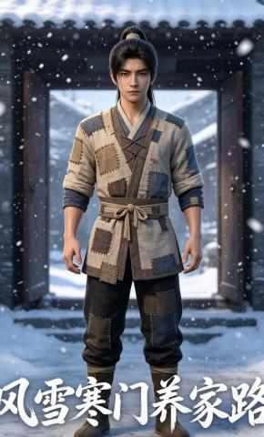 短剧《风雪寒门养家路》海报