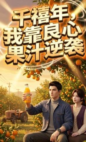 短剧《千禧年，我靠良心果汁逆袭》海报