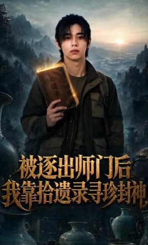 短剧《被逐出师门后我靠拾遗录寻珍封神》海报